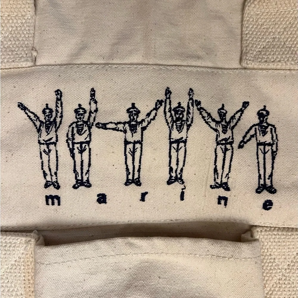 Marines Calisthenics Canvas Tote Bag